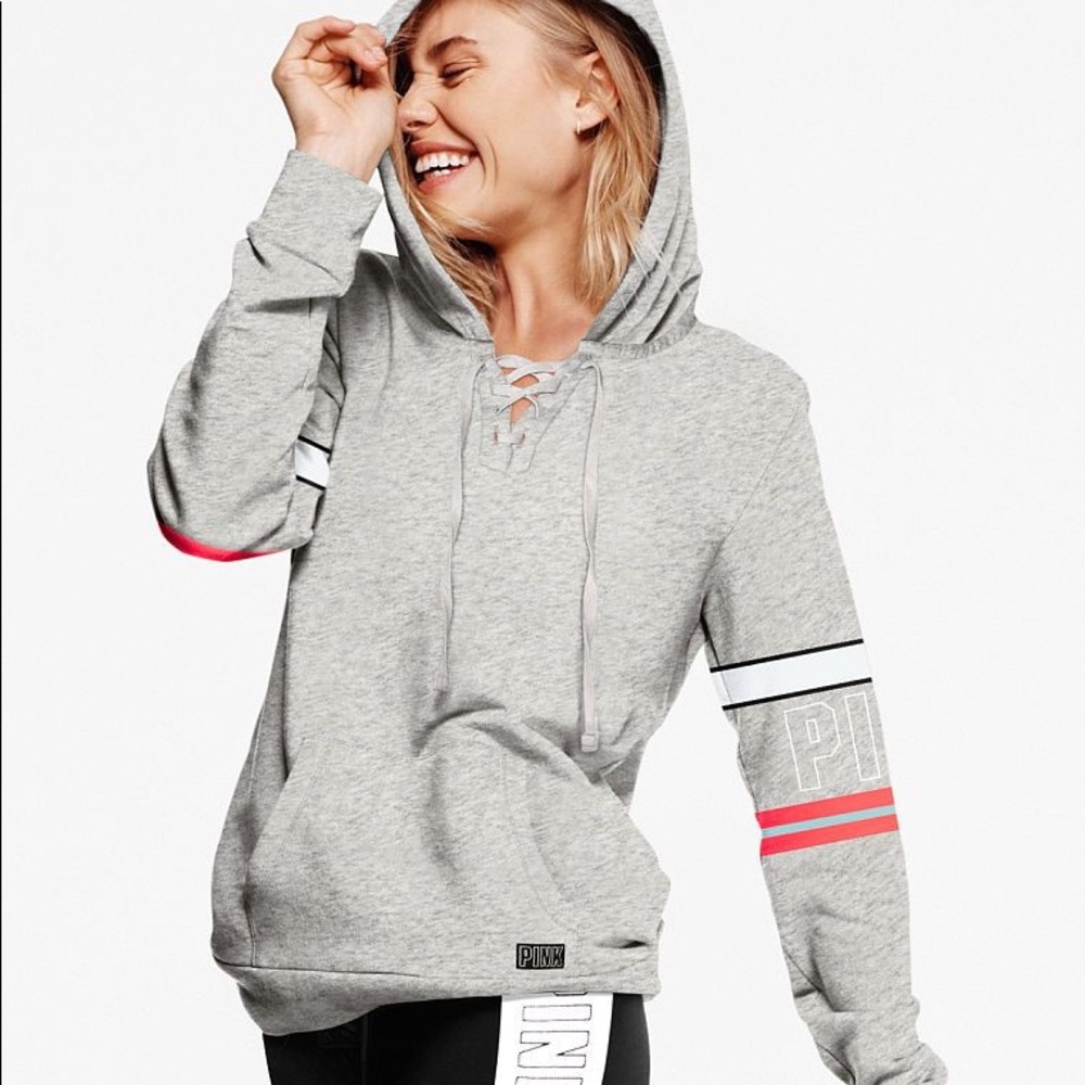 ❣️PINK Collegiate Pullover❣️